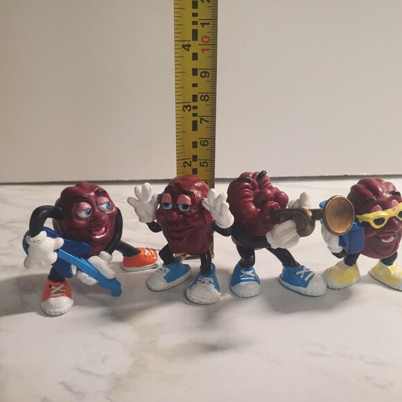 Vintage 80's California Raisin Band Miniatures - Picture 10 of 10